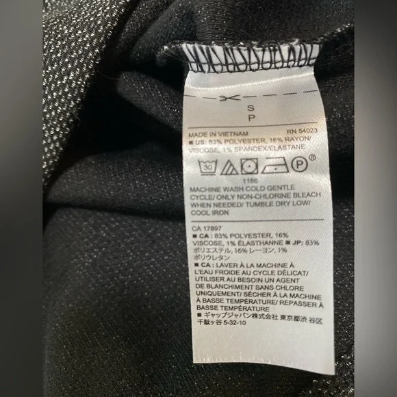 Banana republic turtle neck long sleeve blouse - Picture 7 of 8